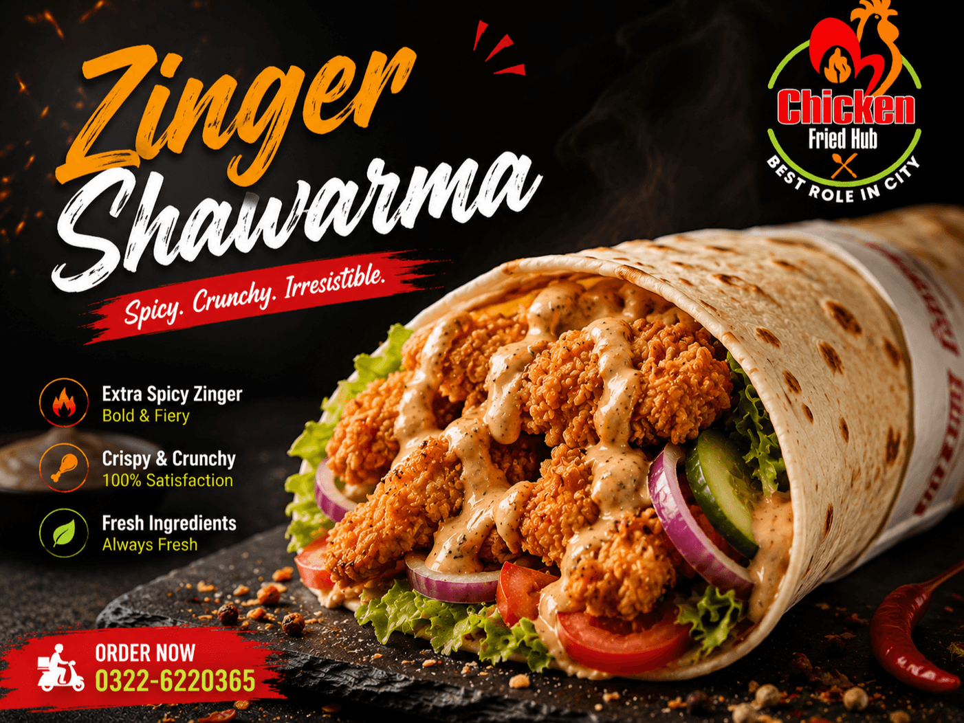 Zinger Shawarma