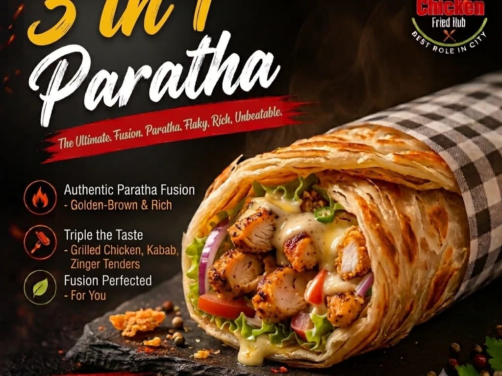 3 in 1 Paratha Combo