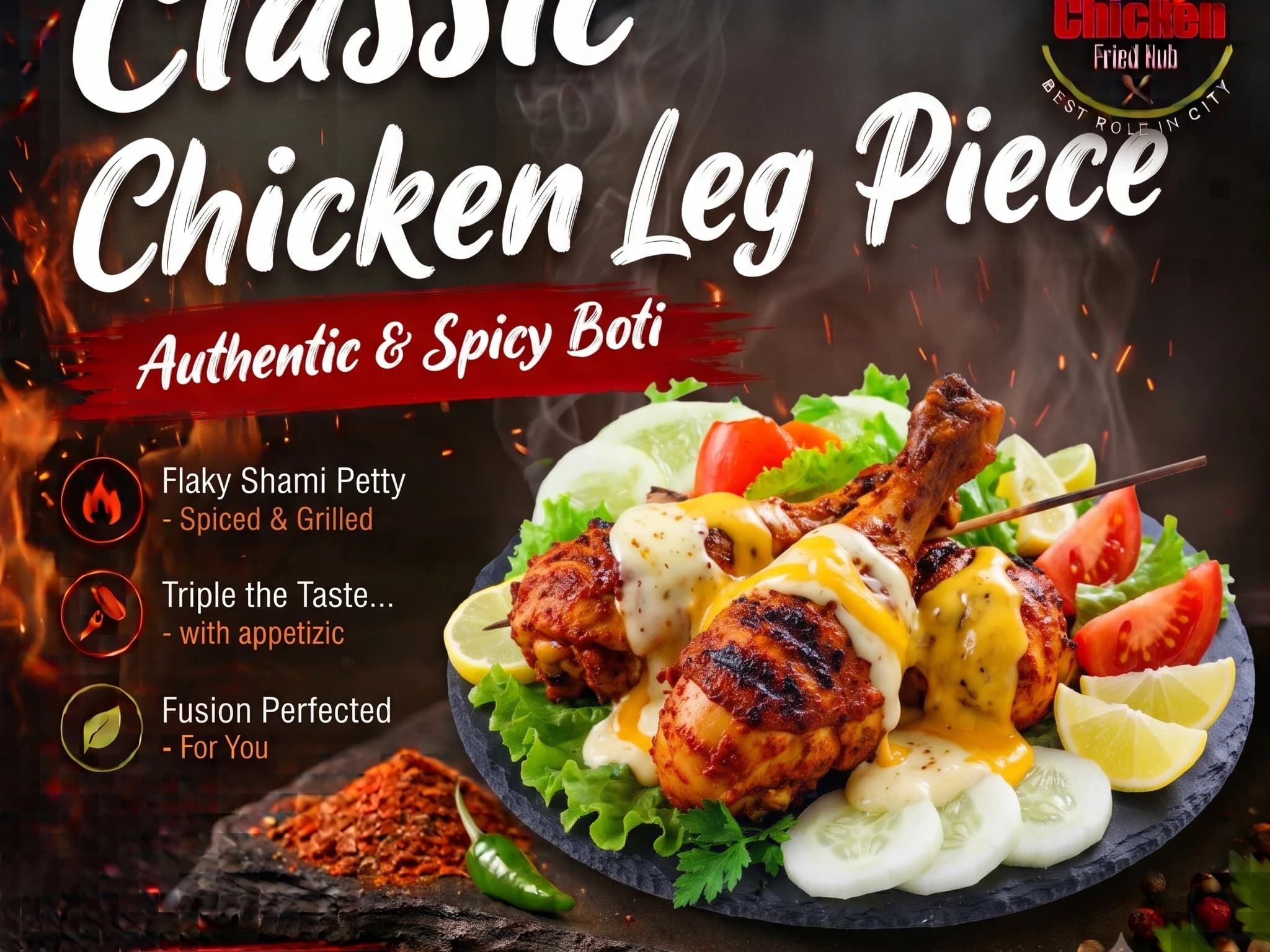 Chicken Leg Piece Fry