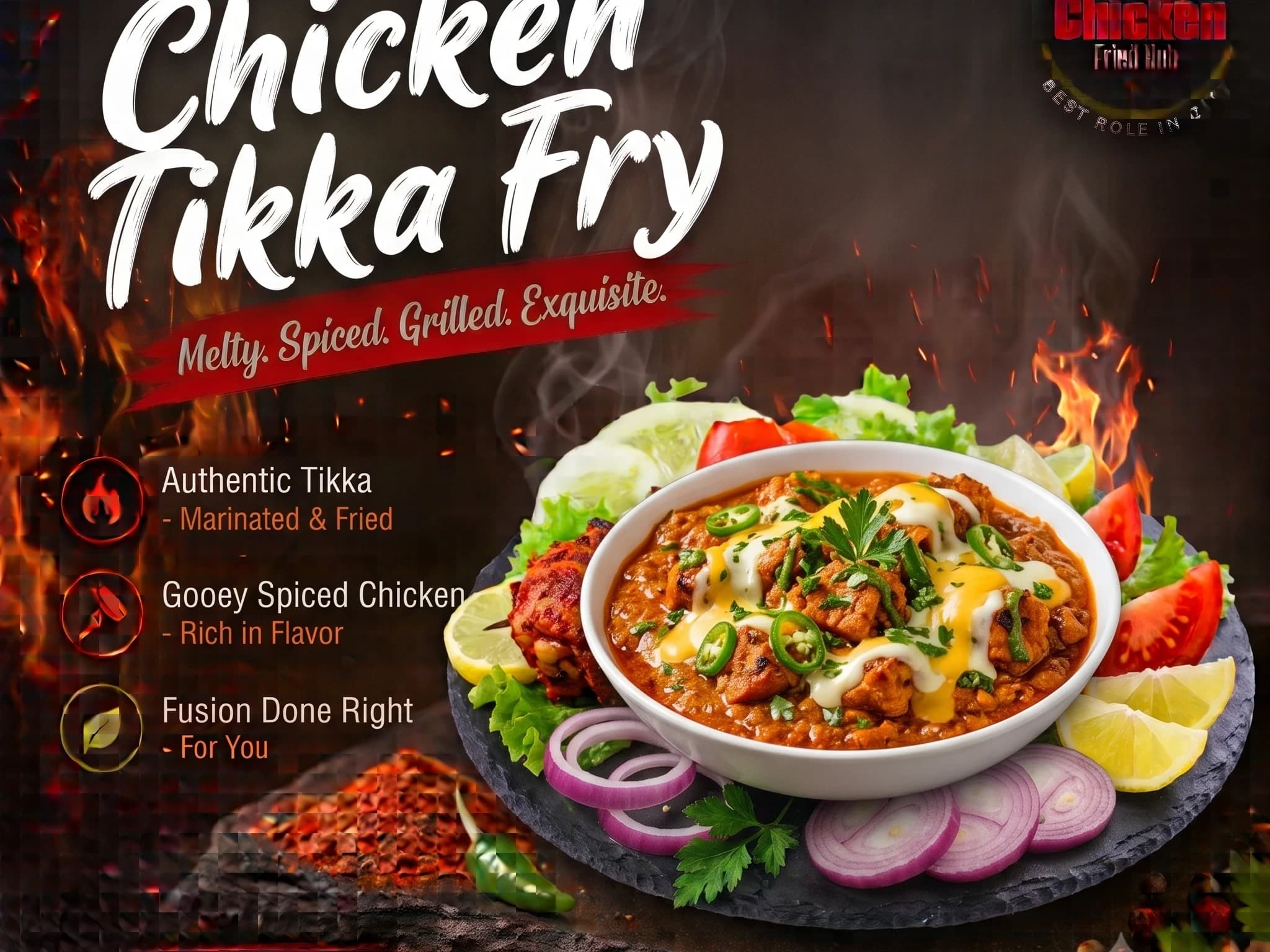 Chicken Tikka Fry