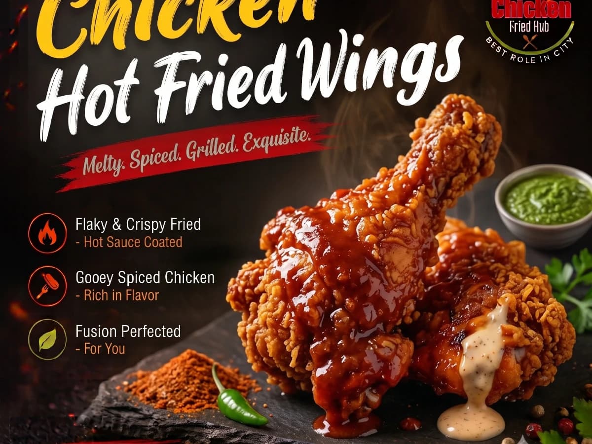 10 pc Hot Wings